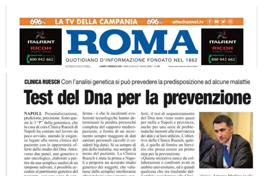 TEST DEL DNA e PREVENZIONE
