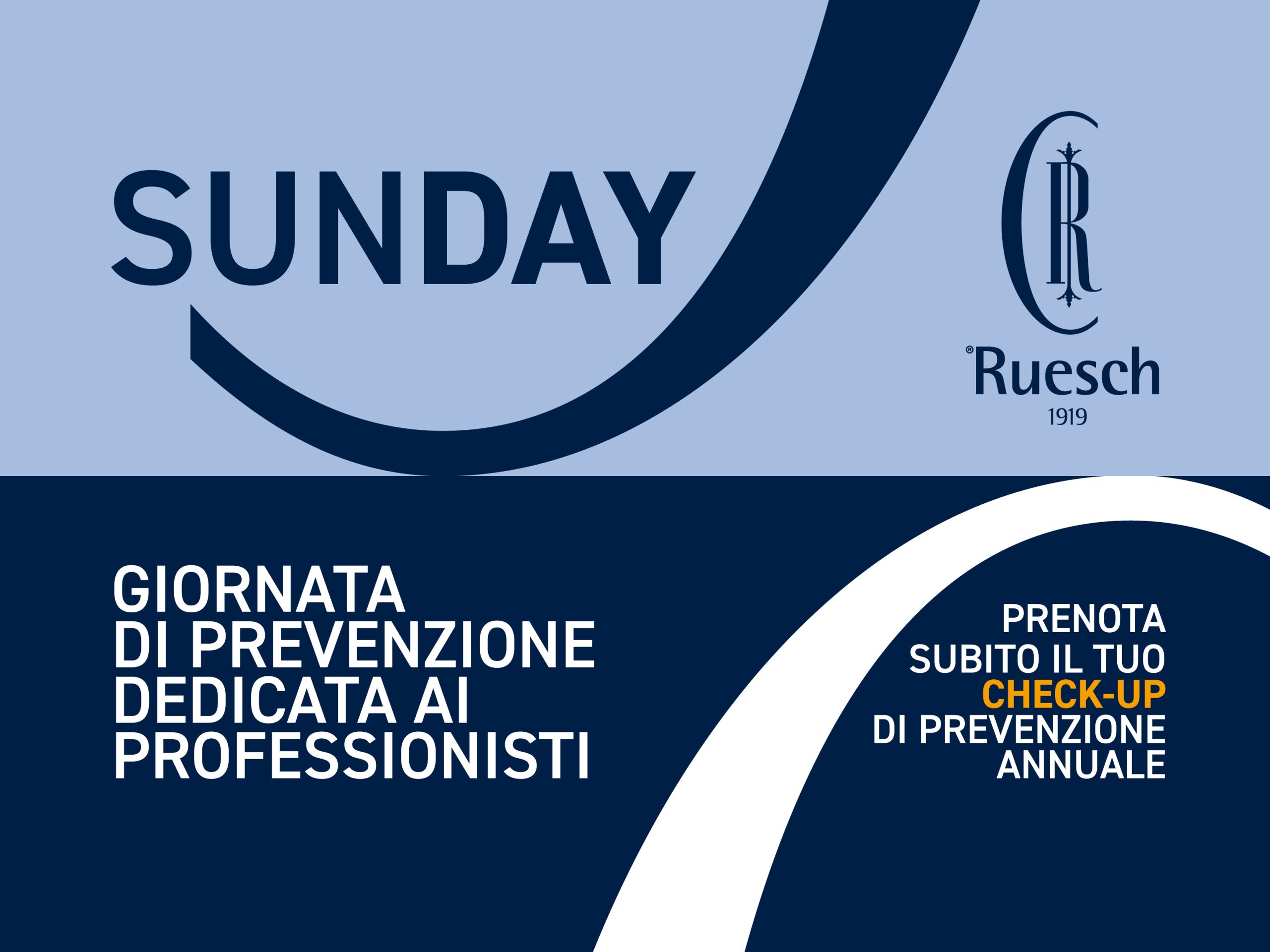 La Clinica Ruesch propone SUNDAY RUESCH
