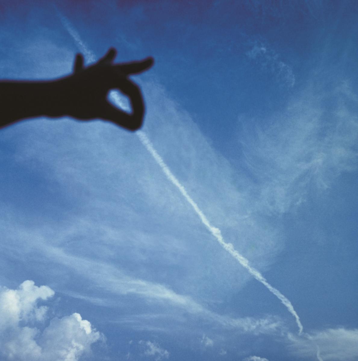 Artista: Luca Maria Patella Titolo: Tracce in cielo  Anno: 2007